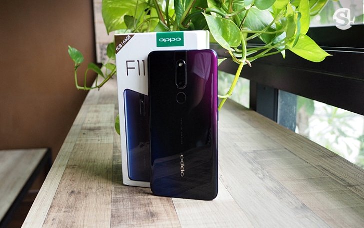 oppo f11 ขนาด specification