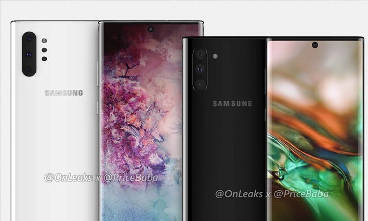 เผยภาพ Galaxy Note 10 อาจมีดีไซน์กล้องหลังคล้าย Huawei P30 Pro