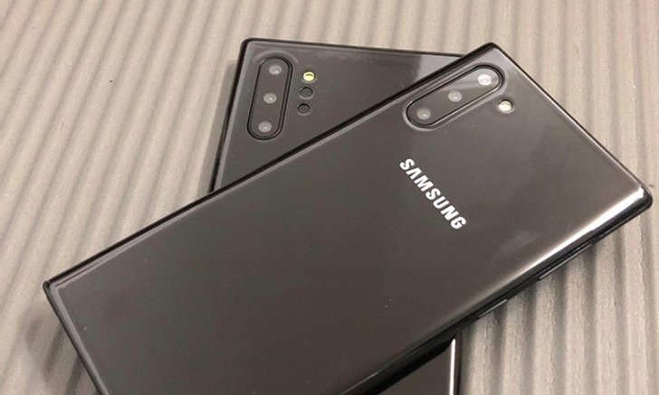 ชมภาพเครื่อง Dummy ของ Samsung Galaxy Note 10 และ Galaxy Note 10 + ของจริงก่อนเปิดตัว
