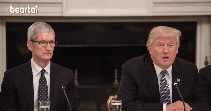 Tim Cook เตือน Donald Trump กำแพงภาษีของสหรัฐจะทำร้าย Apple และช่วย Samsung เสียเอง