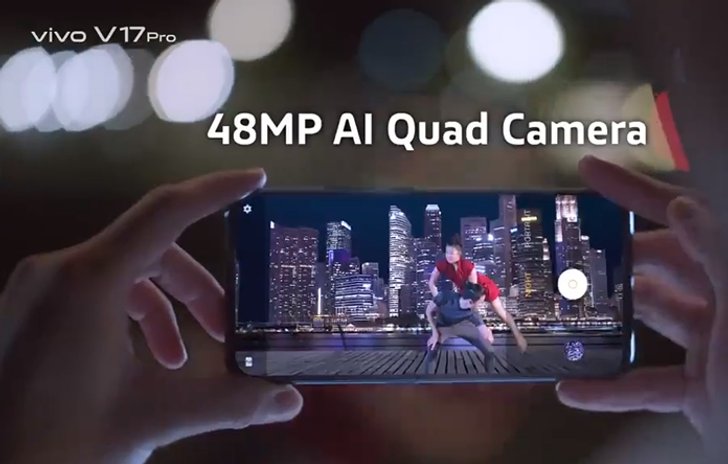 หลุดเพิ่ม! วิดีโอโปรโมท Vivo V17 Pro มาพร้อมกล้องหน้าเซลฟี่คู่แบบ Pop-Up