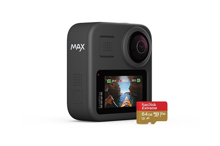 GoPro Max กล้อง Action Camera แนว 360 องศา พร้อมกับระบบกันสั่นและบันทึกเสียงได้รอบทิศ