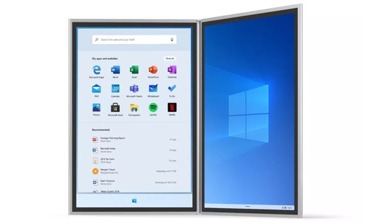 ภาพหลุด Windows 10X สามารถรองรับแล็ปท็อปเพิ่มเติมจากอุปกรณ์ 2 หน้าจอพับเก็บได้