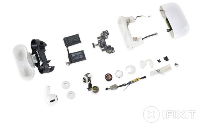 แกะ AirPods Pro พบตัวหูฟังหนักขึ้น แบตเตอรี่ใหม่ ถ้าพังไม่มีทางซ่อมได้ ซื้อใหม่อย่างเดียว