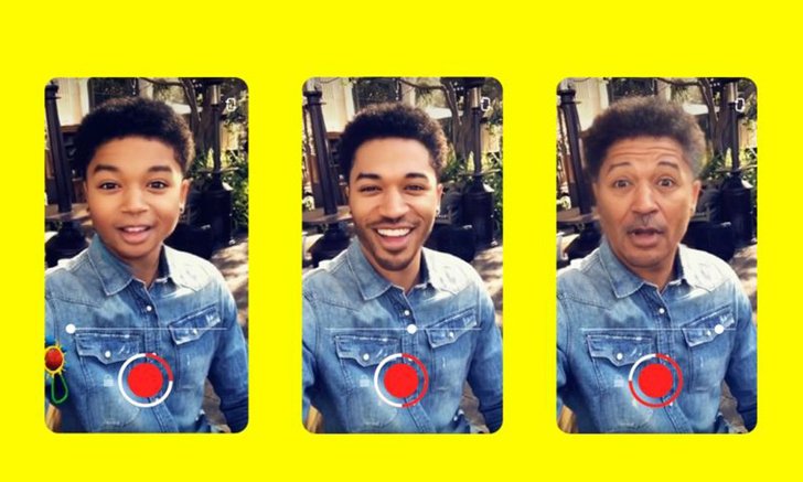 Sanpchat เพิ่มฟีเจอร์ วาร์ป อายุจากเด็กไปสู่คนแก่ได้ในเวลาพริบตา