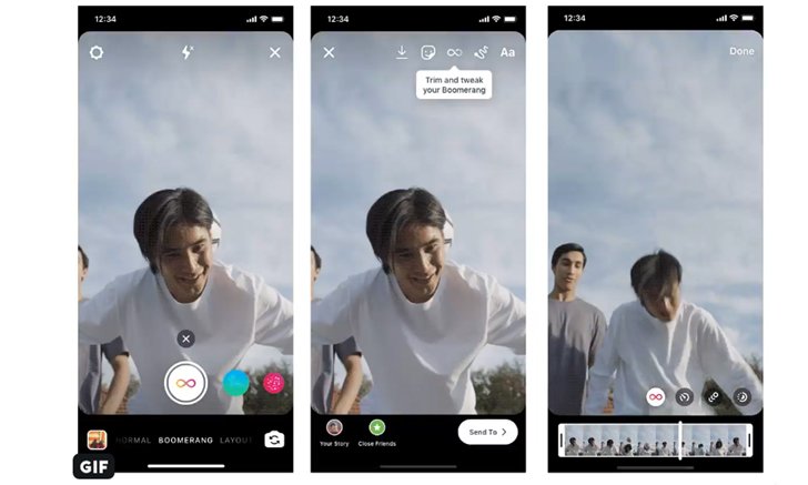 Instagram เพิ่มลูกเล่นใหม่ให้การถ่าย Stories แบบ Boomerang