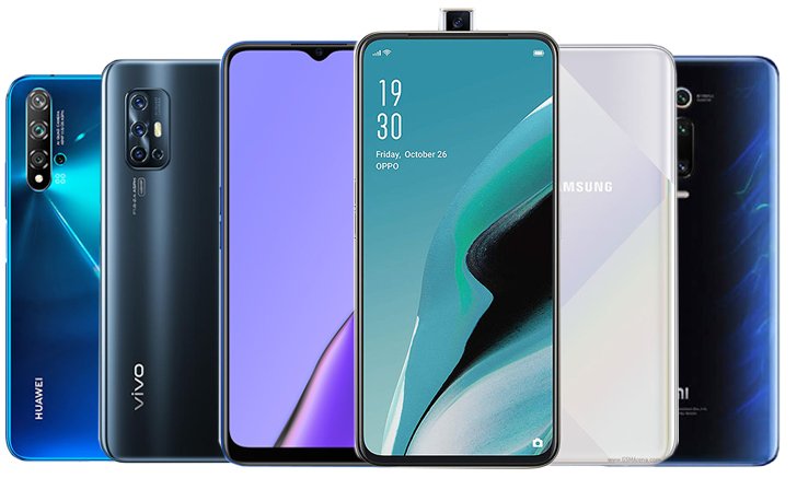 รวมมือถืองบประมาณ 8,000 – 11,000 บาท ที่น่าซื้อมาใช้ก่อนปีใหม่ 2020
