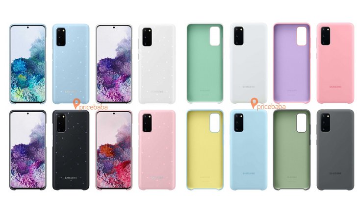 ชมภาพเคสแท้ของ Samsung Galaxy S20 แบบเต็มๆ ทุกแบบก่อนเปิดตัว
