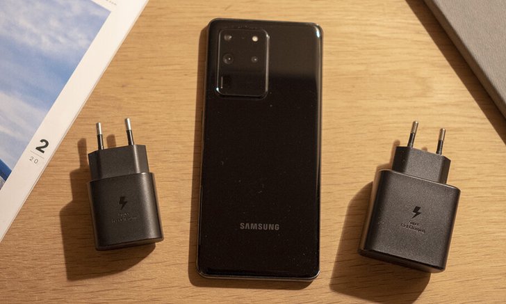 เผยผลทดสอบการชาร์จไฟของ Samsung Galaxy S20 Ultra 5G ชาร์จไฟเต็มเร็วสุดไม่ถึง 1 ชั่วโมง 