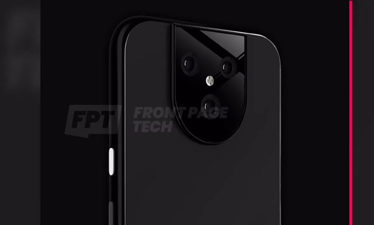 ชมภาพ Render ด้านหลังของ Pixel 5 XL ที่จะมีกล้องหลัง 3 ตัวรูปทรงแปลกใหม่