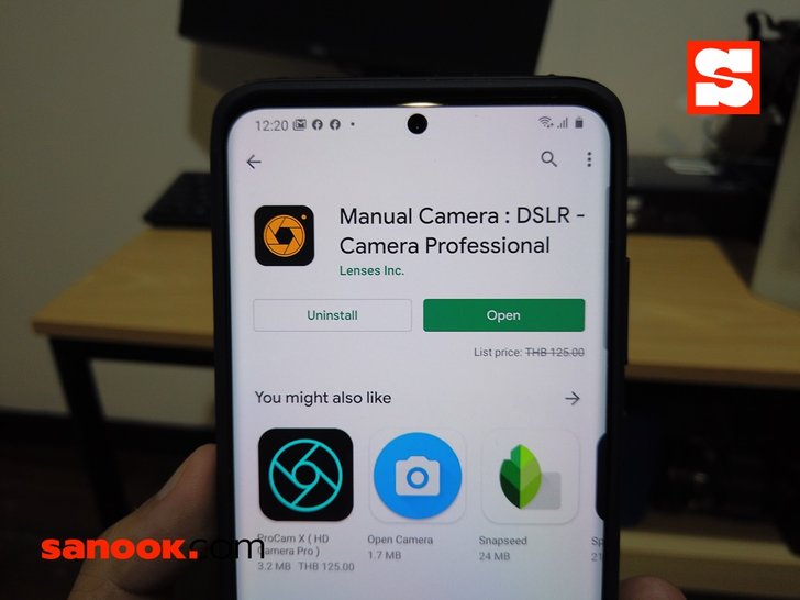 [รีวิว] Manual Camera DSLR Camera Professional Pro Apps แจกฟรี
