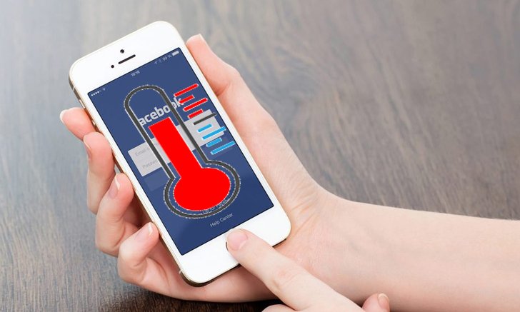 พบปัญหาผู้ใช้ iPhone บางคนเจอไอคอนแจ้งเตือน Overheats ขณะเล่น Facebook
