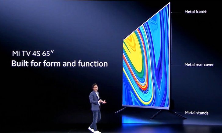เปิดตัว Xiaomi Mi TV4s สมาร์ททีวีขนาด 65 นิ้วรุ่นใหม่