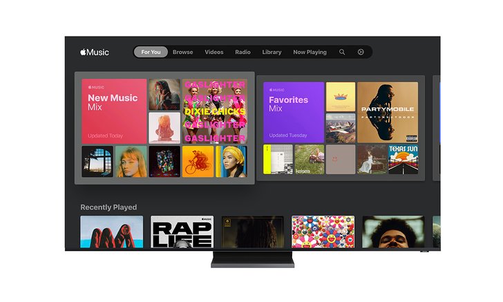 Samsung Smart TV สามารถฟังเพลงผ่าน Apple Music ได้แล้ว