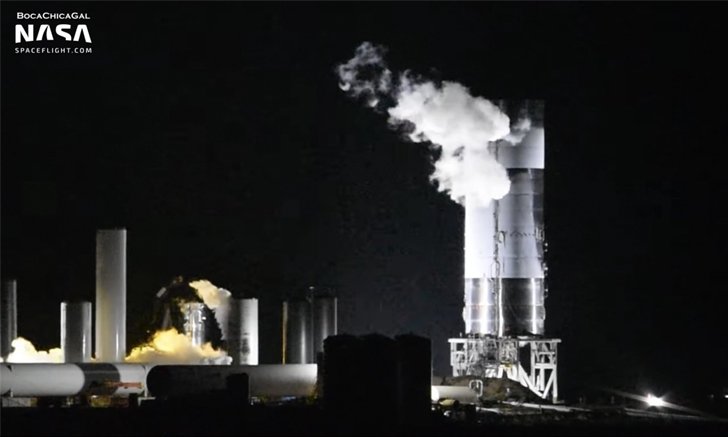 ต้นแบบ SpaceX Starship SN4 ผ่านการทดสอบแรงดันสูงพร้อมทดสอบติดเครื่องยนต์ Raptor