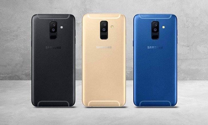 หลุดภาพตัวเครื่องจริง Samsung Galaxy A6+ ที่มาพร้อมจอ Infinity Display