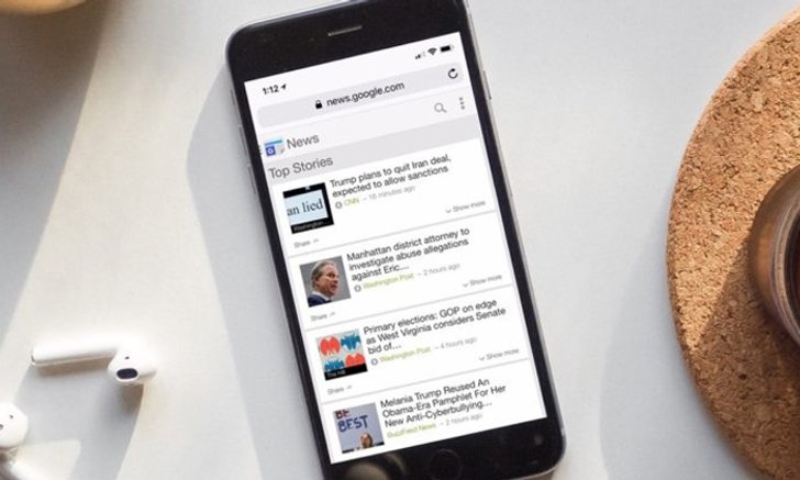 Google News แอปพลิเคชันอ่านข่าวที่เราสนใจโดยเลือกจาก AI