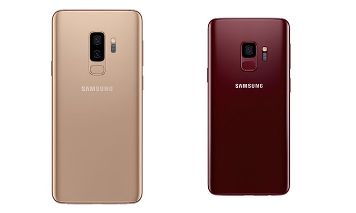 Samsung Galaxy S9 เพิ่มสีใหม่ Sunrise Gold และ Burgundy Red เริ่มขายในต่างประเทศ