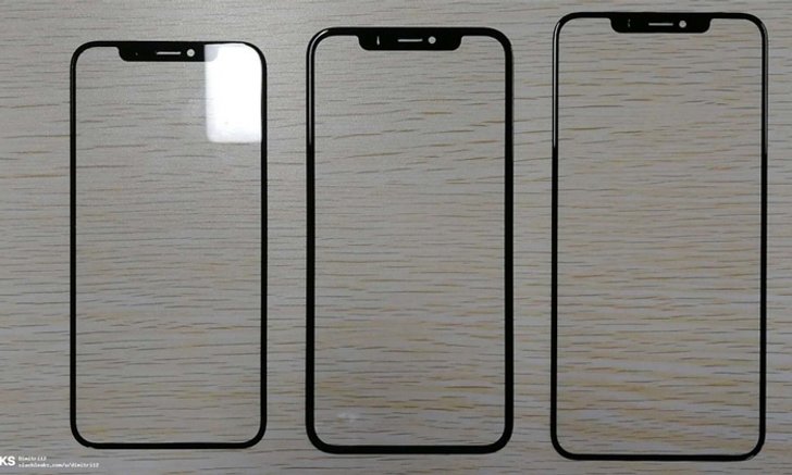 ภาพหลุด! กระจกหน้าจอ "iPhone" ใหม่ 2018 ไร้ขอบทั้ง 3 รุ่น แต่ยังมี ติ่ง อยู่นะ