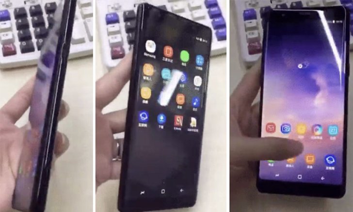 อัปเดตภาพตัวเครื่องจริง "Samsung Galaxy Note 9" หลุดจากประเทศจีน