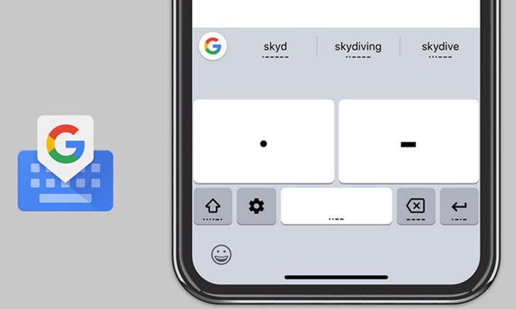 “GBoard” ใน iOS เพิ่มการพิมพ์รหัส Morse ที่พัฒนาโดยคนพิการ