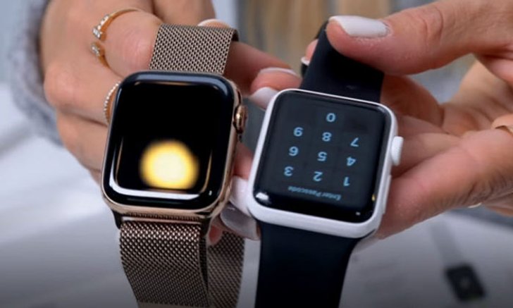YouTuber แกะกล่องพรีวิว Apple Watch Series 4 สแตนเลส สี Gold พร้อมสาย Milanese Loop