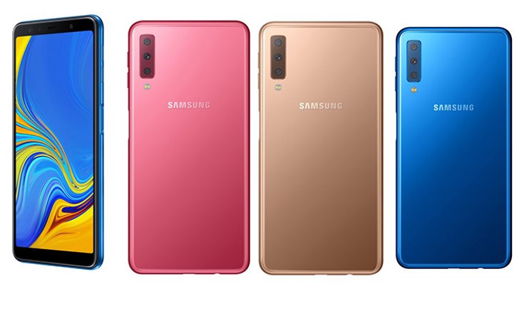 หลุดภาพจริง “Samsung Galaxy A7 2018” มือถือจอใหญ่พร้อมกล้องหลัง 3 ตัว ก่อนมีงานเปิดตัว