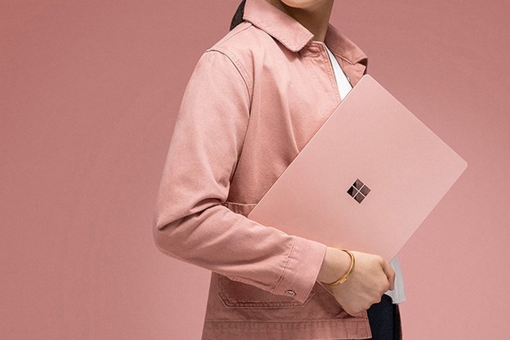 Microsoft เปิดตัว Surface Laptop 2 สีชมพูสุดหวาน!