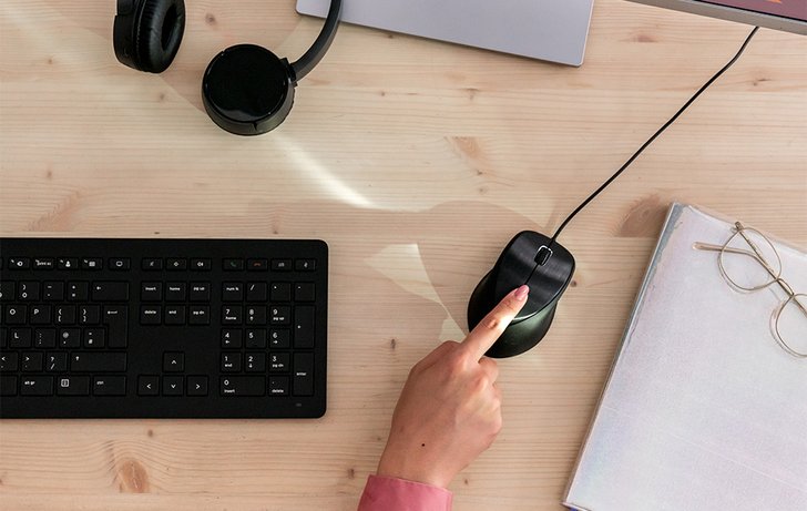 HP เปิดตัวเมาส์แบบมีสายแต่มีระบบสแกนลายนิ้วมือ สำหรับ PC