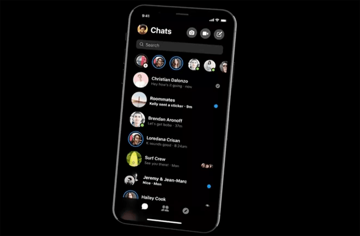 แอพ Messenger กำลังทดสอบ Dark Mode โหมดถนอมสายตา ในบางประเทศ ก่อนจะปล่อยอัปเดตเร็วๆ นี้