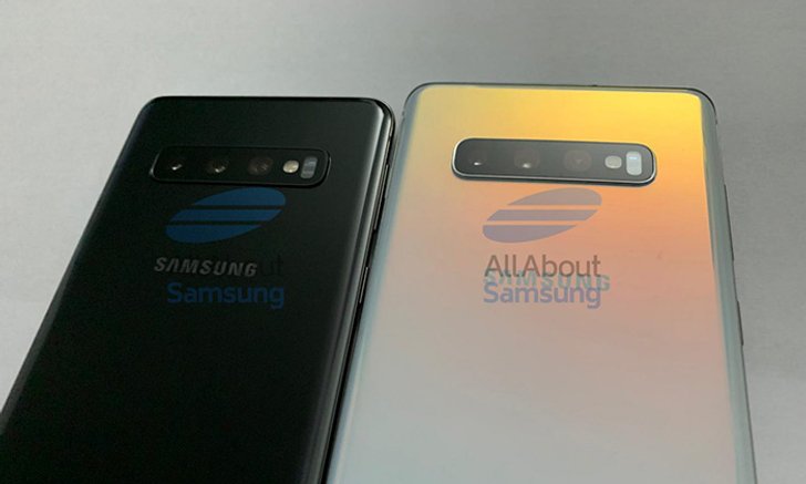 หลุดดีไซน์ของจริง "Samsung Galaxy S10" มีสีขาวมุกด้วย