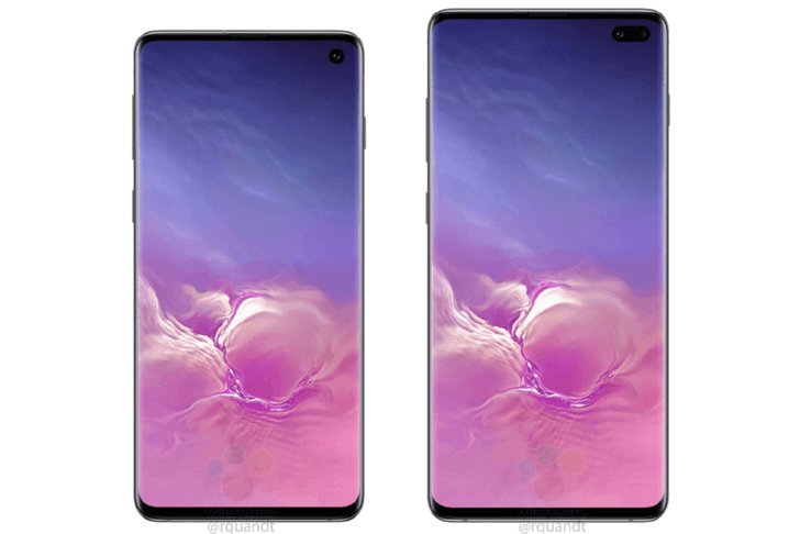 หลุดภาพเรนเดอร์อย่างเป็นทางการ Samsung Galaxy S10+ เผยกล้องหลัง 3 ตัว และสแกนนิ้วบนหน้าจอ