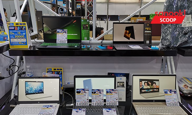 ชม Notebook ดาวเด่น ลดราคาสู้กับมือถือที่น่าใช้ที่สุดในงาน Thailand Mobile Expo 2019