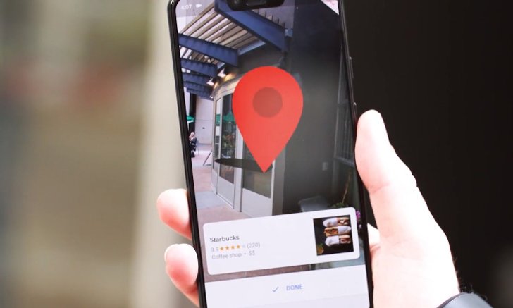 "Google Maps" เริ่มทดสอบเทคโนโลยี AR ไว้สำหรับการเดินตามหาร้านโปรด