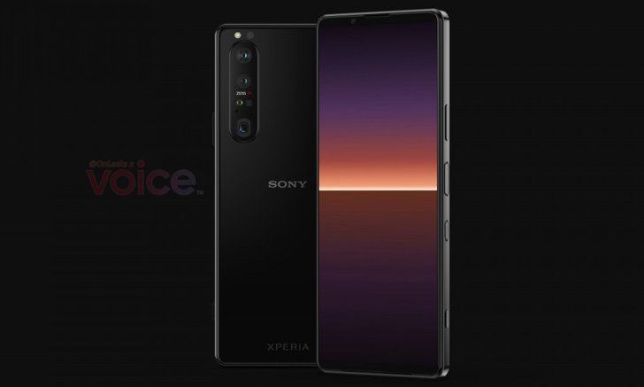หลุดภาพเรนเดอร์แรก Sony Xperia 1 III ดีไซน์คล้ายเดิม ขอบจอเล็กลง พร้อมกล้องเลนส์ซูม