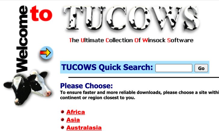 Tucows เว็บในตำนาน ประกาศปิดให้บริการ “ดาวน์โหลดซอฟต์แวร์”