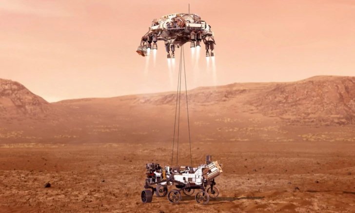 นาซ่าส่งยานสำรวจ 'เพอร์ซะเวอแรนซ์' ลงจอดพื้นผิวดาวอังคารสำเร็จ
