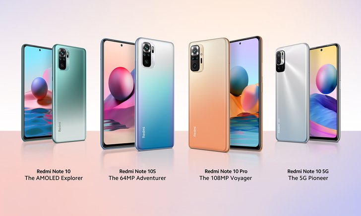 เปิดตัวแล้ว Redmi Note 10 Series มาพร้อมกัน 4 รุ่นและมาพร้อมกับสเปกครบเครื่อง จอคมชัด
