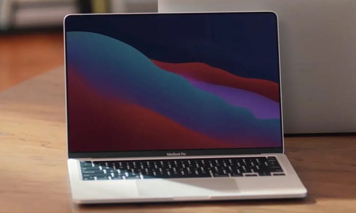 (อัปเดต) หลุดเครื่อง MacBook Pro รุ่นหน้าจอ 14 นิ้วจากโฆษณาของ Intel เอง