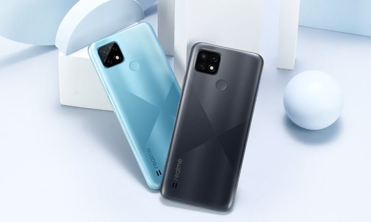 เผยโฉม realme C25 และ realme C21 สมาร์ทโฟนมาตรฐานระดับสากลรุ่นล่าสุด