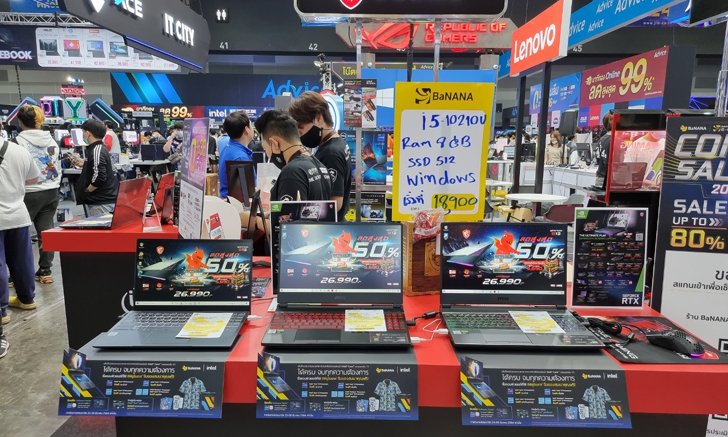 ส่องโปรโมชั่น Computer ลดหนักๆ ในงาน Commart Thailand Crazy Offer 2021