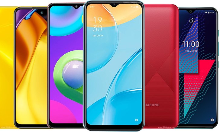 รวมมือถืองบประมาณ 2,000 – 5,000 บาท ที่น่าซื้อประจำเดือน มิถุนายน 2021