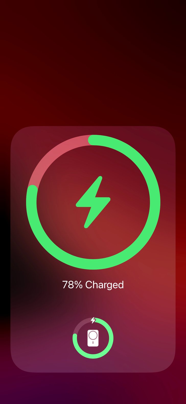 Reverse charging ก็จะขึ้นแบบนี้