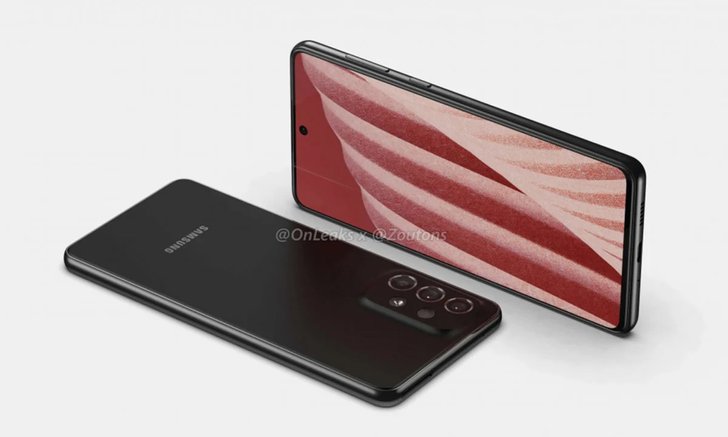 หลุดภาพเรนเดอร์รุ่นกลาง Samsung Galaxy A73 พร้อมสเปกและราคา
