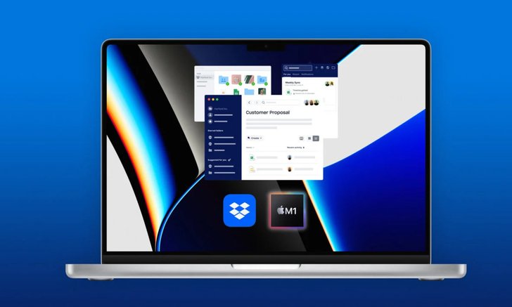 Dropbox ทดสอบอัปเดตรองรับการใช้งานบนชิป M1 แบบเนทีฟแล้วในรุ่น Beta