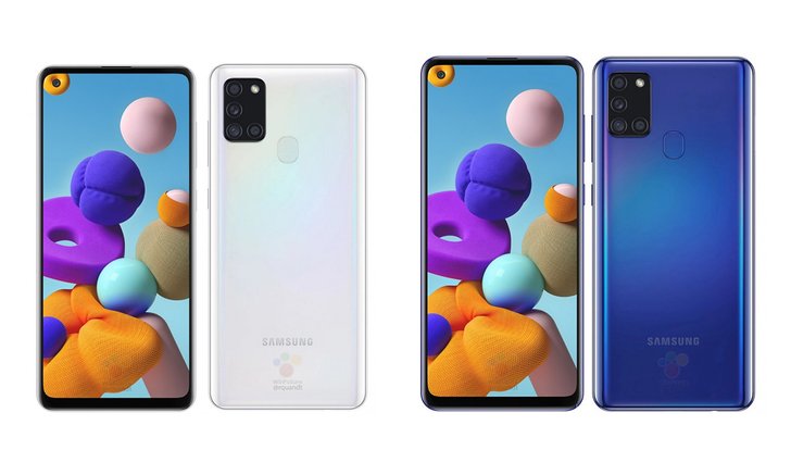 หลุดภาพจริงของ Samsung Galaxy A21s มือถือระดับกลาง 4 กล้องสเปกคุ้มค่า