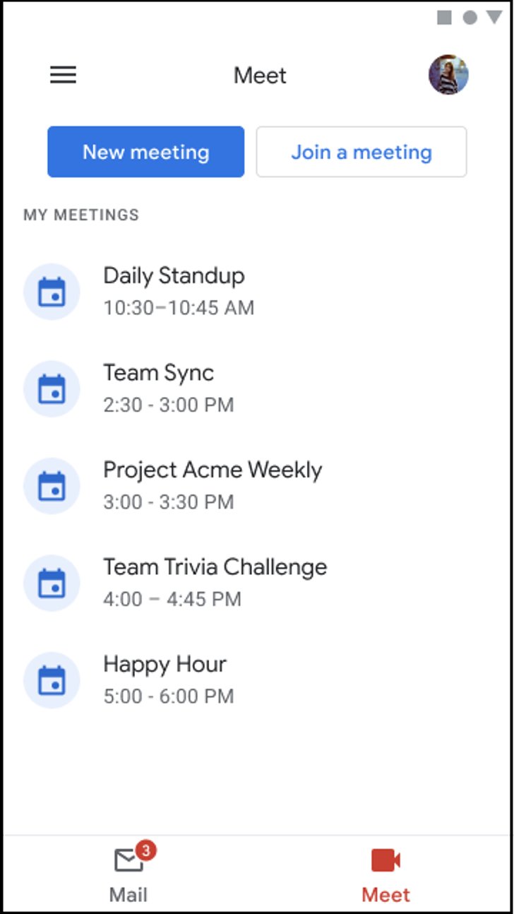 Meet in Gmail
