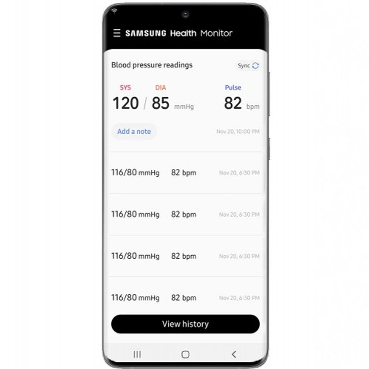 health monitor app samsung