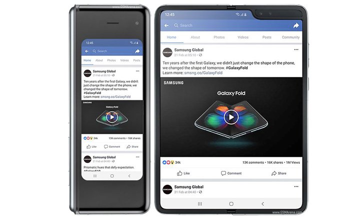 เผยภาพเรนเดอร์ใหม่ สมาร์ตโฟนพับจอได้ Samsung Galaxy Fold 2