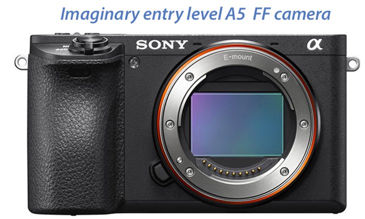 Sony อาจเปิดตัวกล้องฟูลเฟรมไซส์เล็ก Sony A5 เร็ว ๆ นี้ แต่อาจจะไม่มี EVF ใส่มาด้วย